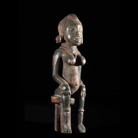 Statuette rituelle fertilite - Tagwana / Senoufo - Côte d'Ivoire
