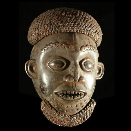 Masque casque Ngoin - Bamoun / Tikar- Cameroun