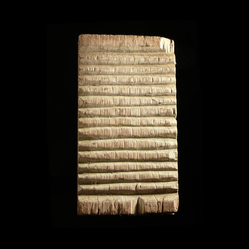 Planche a linge - Baoule - Côte d'Ivoire - Objets usuels