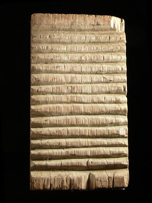 Planche a linge - Baoule - Côte d'Ivoire - Objets usuels