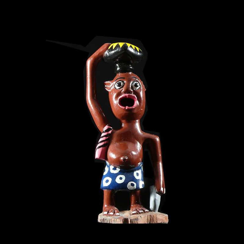Mini Sculpture Shetani - George Lilanga - Makonde