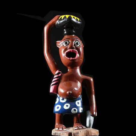 Mini Sculpture Shetani - George Lilanga - Makonde