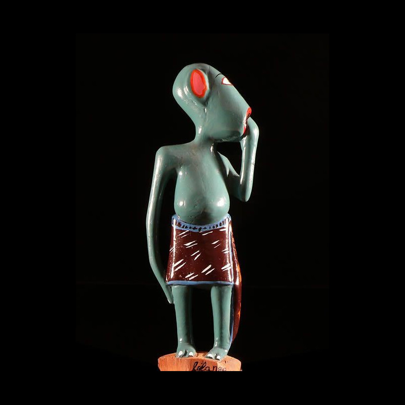 Mini Sculpture Shetani - George Lilanga - Makonde