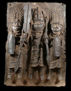 Plaque de palais - Nigeria - BIni Edo - Bronze cire perdue