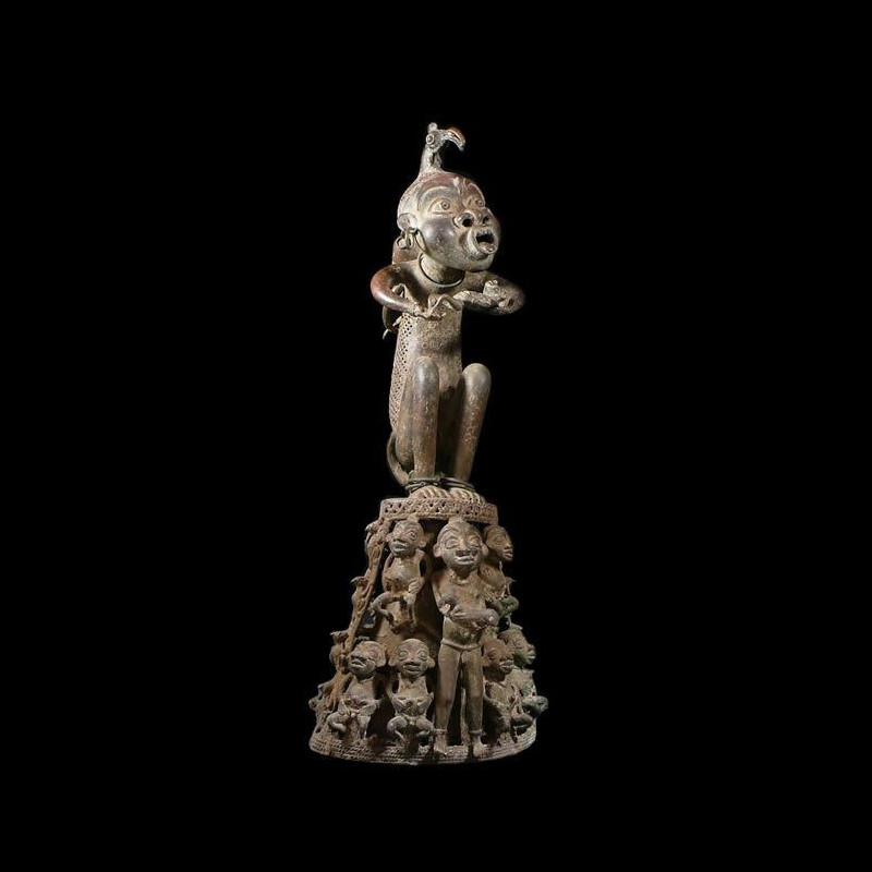 Maternite - Tikar - Cameroun - Bronze cire perdue