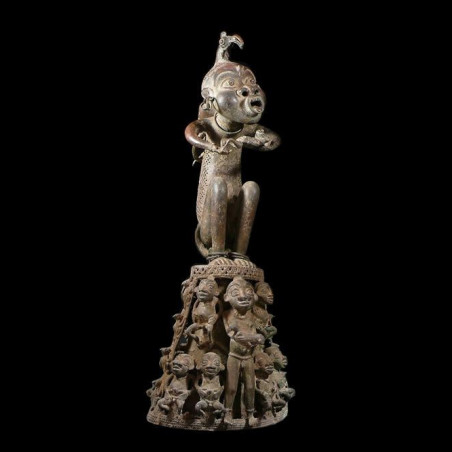 Maternite - Tikar - Cameroun - Bronze cire perdue