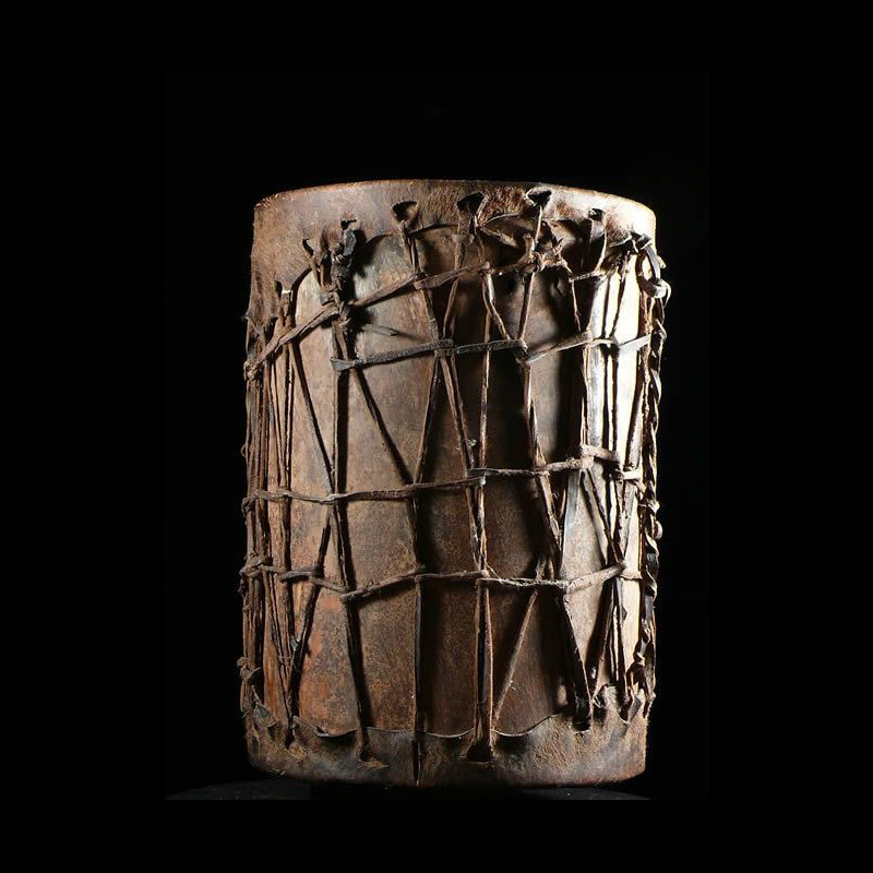 Tambour a double membrane - Congo / Centrafrique - Membranophone
