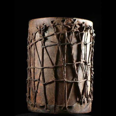 Tambour a double membrane - Congo / Centrafrique - Membranophone