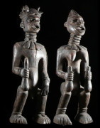 Statues ancetres royaux - Bamileke / Bangwa - Cameroun