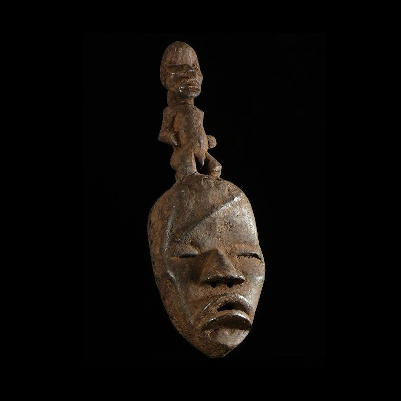 Masque Funeraire de Feticheur - Dan / Yacouba - Côte d'Ivoire