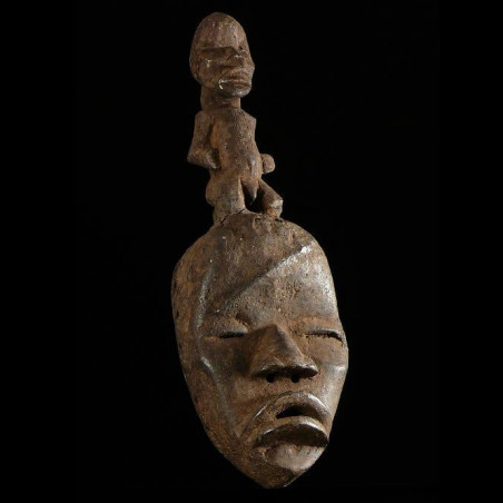 Masque Funeraire de Feticheur - Dan / Yacouba - Côte d'Ivoire