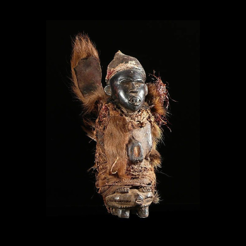 Fetiche Nkisi Nkonde - Kongo / Vili - RDC Zaire