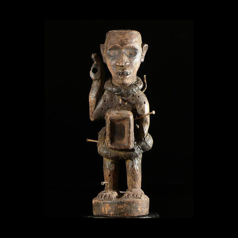 Fetiche Nkisi Nkonde - Kongo / Vili - RDC Zaire
