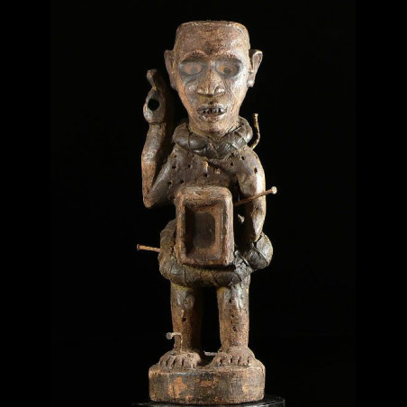 Fetiche Nkisi Nkonde - Kongo / Vili - RDC Zaire