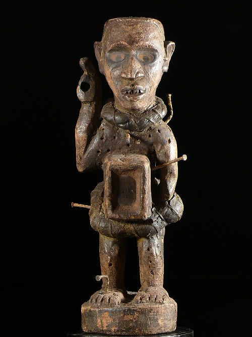 Fetiche Nkisi Nkonde - Kongo / Vili - RDC Zaire