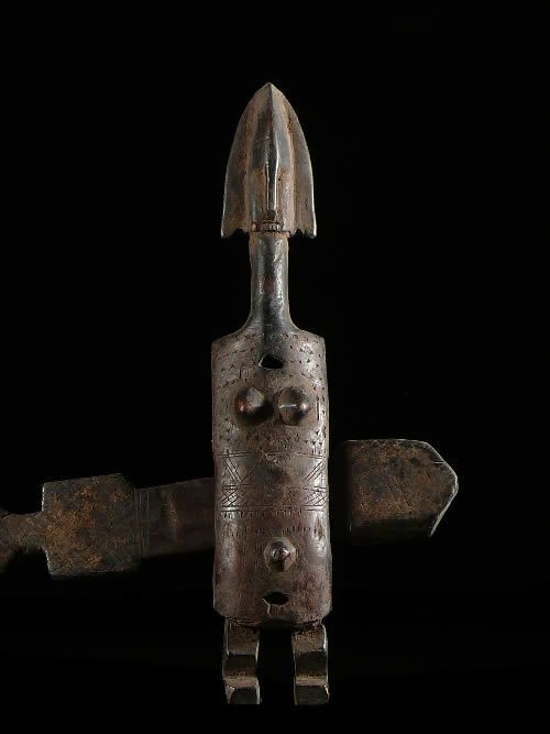 Serrure de porte ancienne - Bambara - Mali
