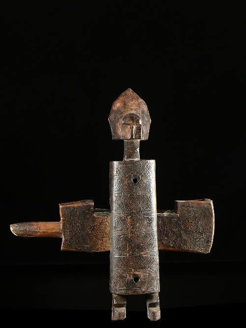 Serrure de porte ancienne - Bambara - Mali