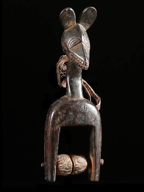 Poulie de metier a tisser - Gouro - Côte d'Ivoire