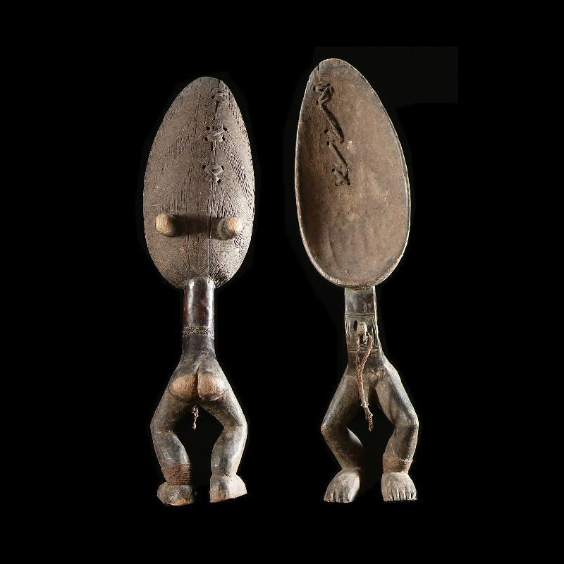 Cuillere wakemia de ceremonie - Dan - Côte d'Ivoire