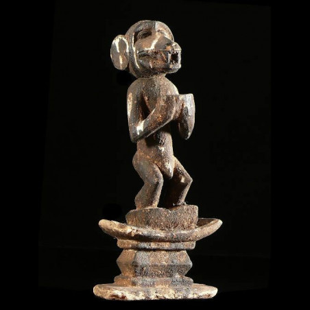Statuette genie singe Gbekre - Baoule - Côte d'Ivoire