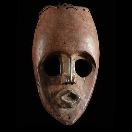 Masque polychrome - Komo - RDC Zaire - Masques africains