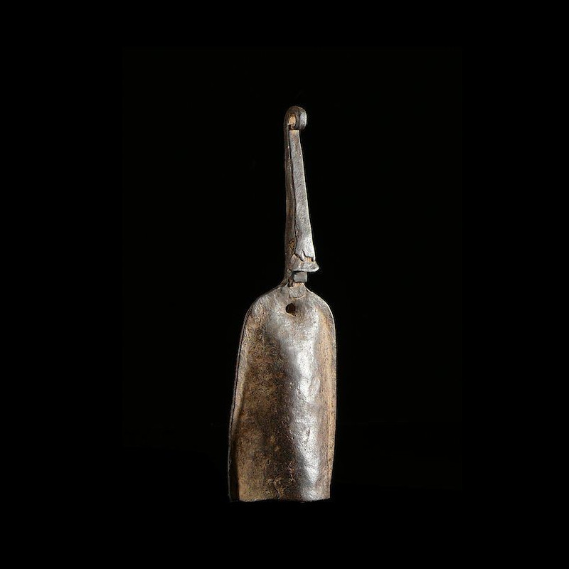 Gong en fer noir - Gurunsi / Mossi - Burkina Faso - Idiophone