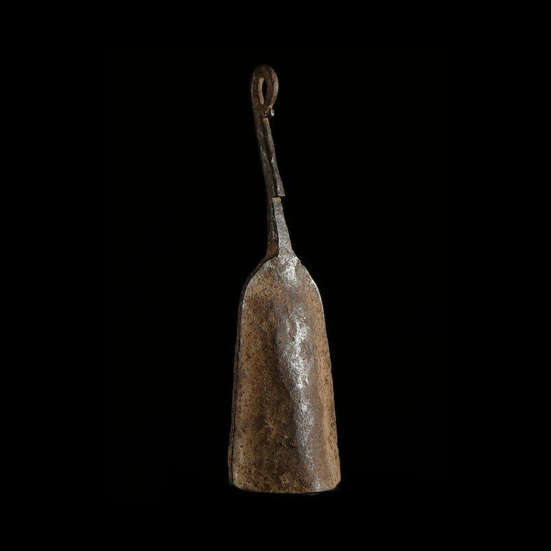 Gong en fer noir - Gurunsi / Mossi - Burkina Faso - Idiophone