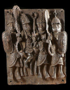Plaque de palais - Nigeria - BIni Edo - Bronze cire perdue