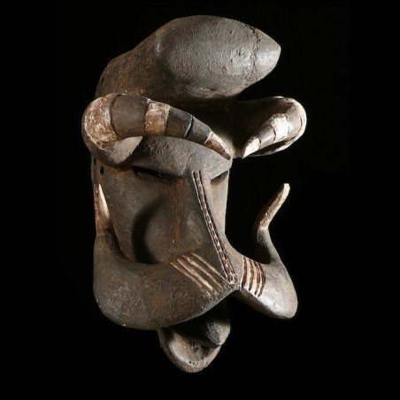 Masque Guerrier Phacochere - Bete - Côte d'Ivoire