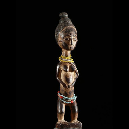 Statuette de reine - Attie - Côte d'Ivoire
