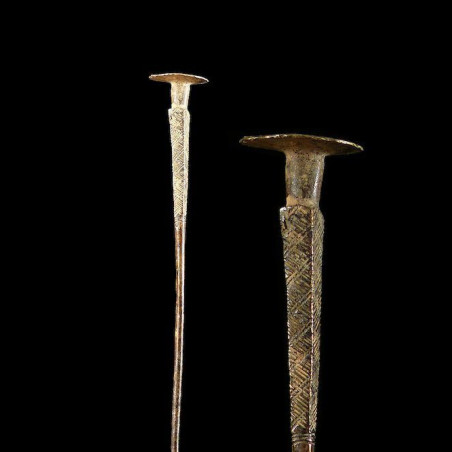 Pique a cheveux en metal - Gurunsi - Burkina faso
