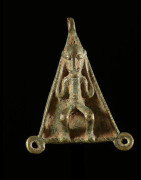 Medaillon protecteur anthropomorphe - Gan - Burkina Faso