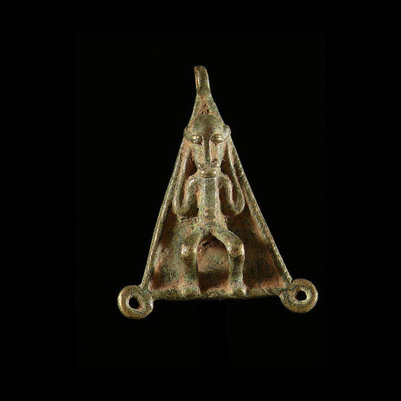 Medaillon protecteur anthropomorphe - Gan - Burkina Faso