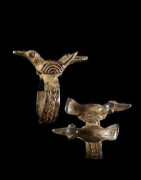 Bague amulette oiseaux - Lobi - Burkina Faso