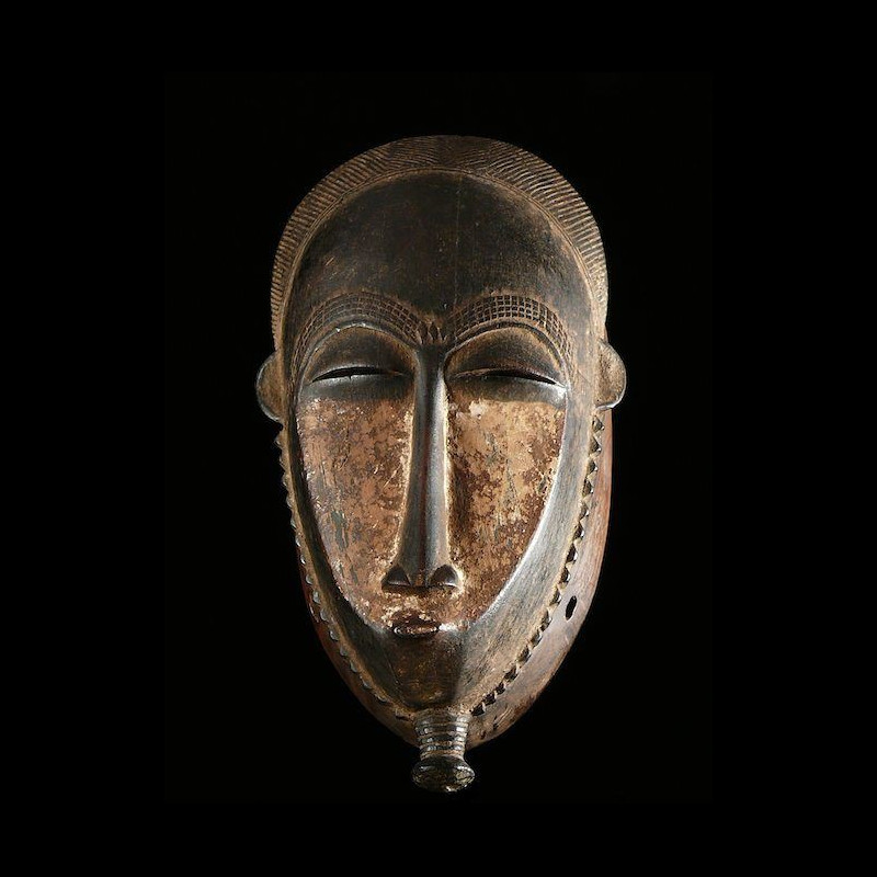 Masque de rejouissance Mblo - Baoule - Côte d'Ivoire