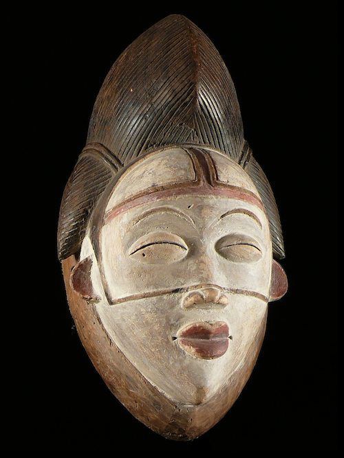 Masque Mukuyi - Punu / Tsangui - Gabon