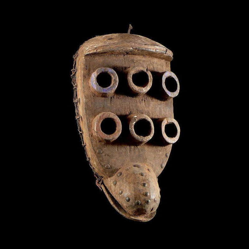Masque funeraire masculin - Grebo - Liberia