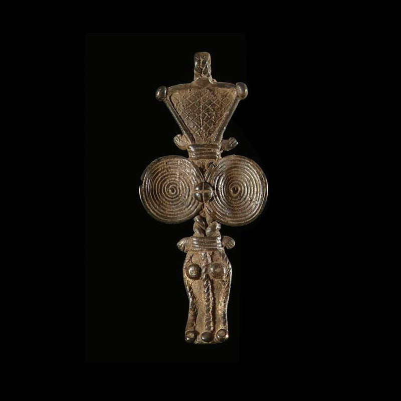 Pendentif Crocodile Debira - Gan - Burkina Faso
