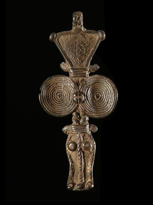 Pendentif Crocodile Debira - Gan - Burkina Faso