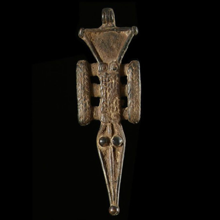 Pendentif Crocodile Debira - Gan - Burkina Faso