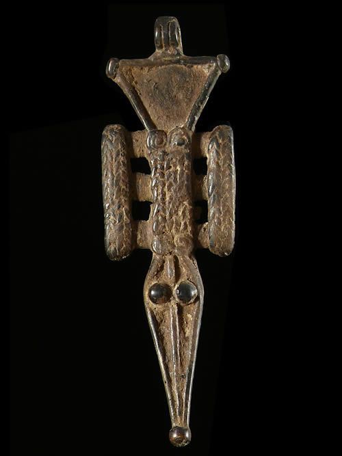 Pendentif Crocodile Debira - Gan - Burkina Faso