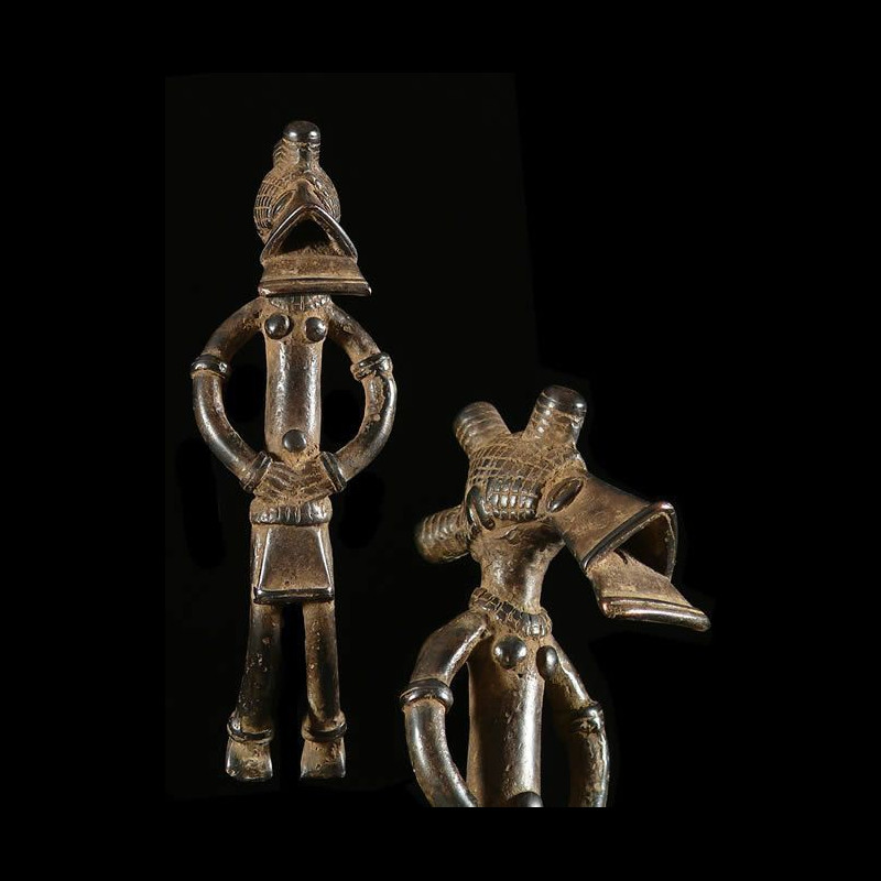 Pendentif Genie anthropomorphe - Gan - Burkina Faso