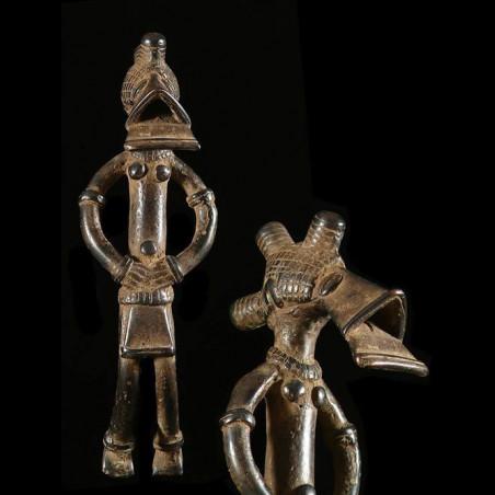 Pendentif Genie anthropomorphe - Gan - Burkina Faso