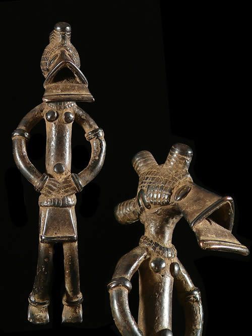 Pendentif Genie anthropomorphe - Gan - Burkina Faso