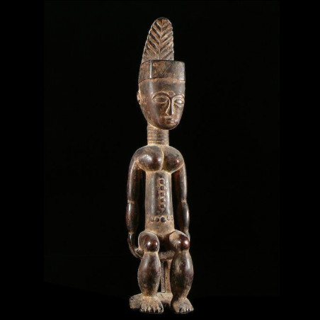 Statuette de dignitaire - Attie - Côte d'Ivoire