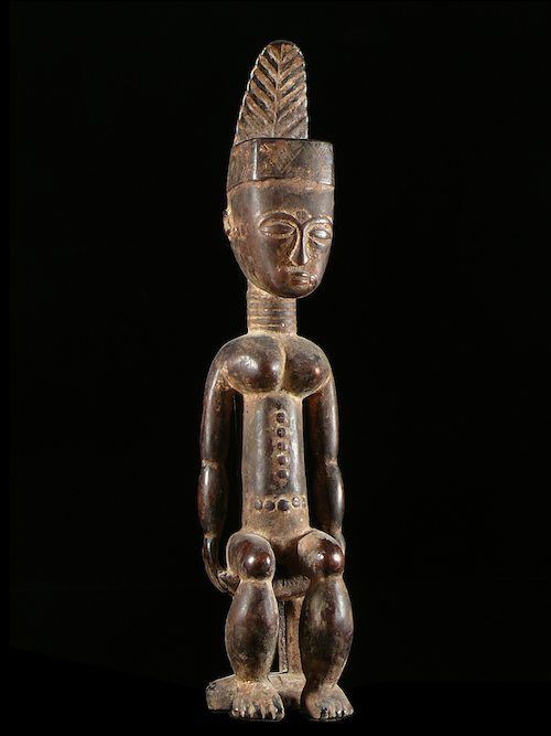 Statuette de dignitaire - Attie - Côte d'Ivoire