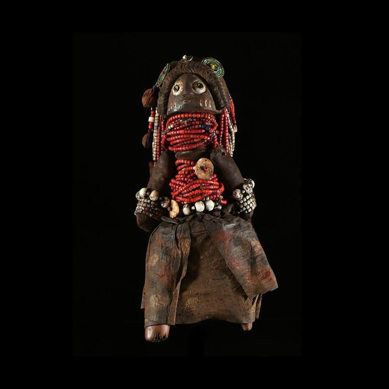 Poupee rituelle perlee - Baggara - Soudan