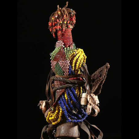 Poupee Ham Pilu - Fali - Cameroun - Poupees et perles africaines