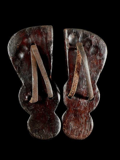 Claquettes en bois - Oromo - Ethiopie