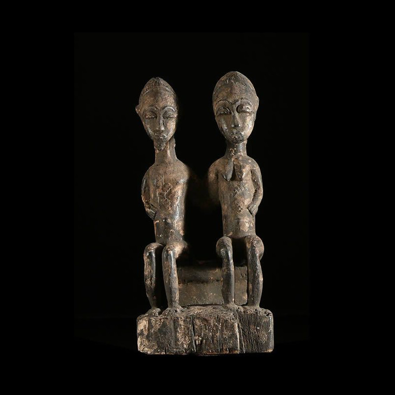 Couple gemellaire - Baoule - Côte d'Ivoire